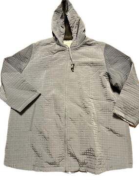 Willow Lane Women's Quilted Hooded Zip-Up Jacket